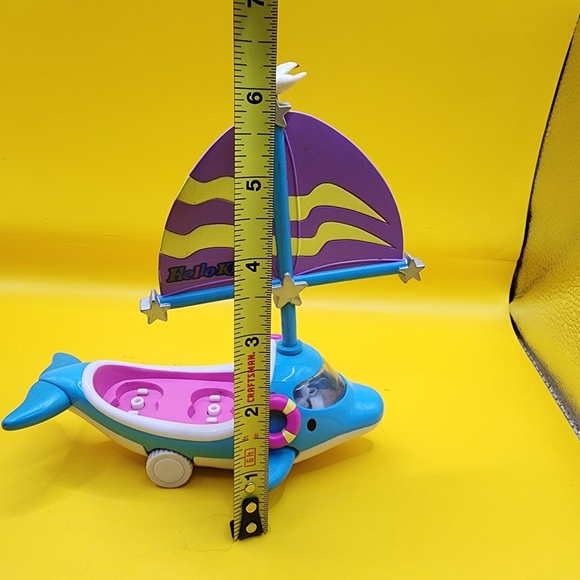 2002 Hello Kitty Dream World Dolphin Yacht Sanrio - Picture 5 of 6